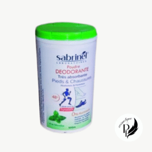 Sabrinel Laboratoires – بودرة مزيلة للعرق للأقدام والأحذية بالنعناع | 100غ