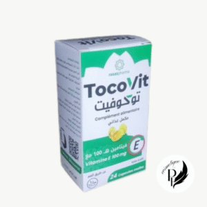 ROSASPHARMA Tocovit Vitamine E – فيتامين E 100 ملغ توكوفيرول