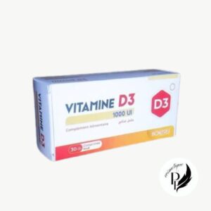 Bionutrex Vitamine D3 1000 UI – دعم للعظام والمناعة – 30 كبسولة