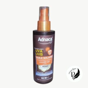 ADNACA زيت واقي من الشمس SPF 20 – حماية UVA/UVB – مقاوم للماء – 160 مل