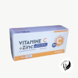 Biomax Vitamine C + Zinc – دعم المناعة والطاقة – 30 كبسولة