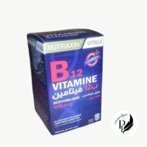 Nutraxin B12 من First Remed – طاقة وصحة ذهنية – 60 قرص