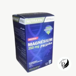Nutraxin Magnésium Citrate 250 mg – مكمل عضلي وعصبي قوي – 60 كبسولة