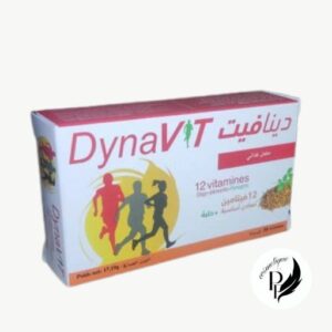 OK PHARMA Dynavit – مكمل غذائي بـ 12 فيتامينًا + الحلبة لتحفيز الشهية وزيادة الوزن – 30 كبسولة