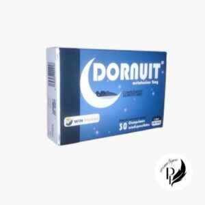 Win Pharma Dor Nuit Mélatonine 2mg – أقراص طبيعية لتحسين النوم ومكافحة الأرق – 30 حبة