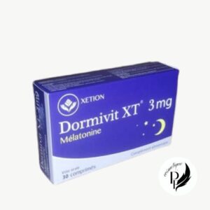 Xetion Dormvit Mélatonine 3 mg – مكمل طبيعي لتنظيم النوم – 30 قرصًا